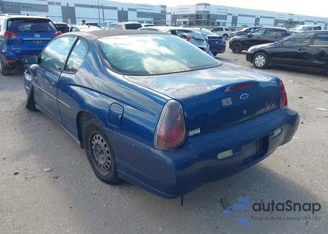 2004 Chevrolet Monte Carlo Ls из США, поврежденный, VIN 2G1WW12E449354924